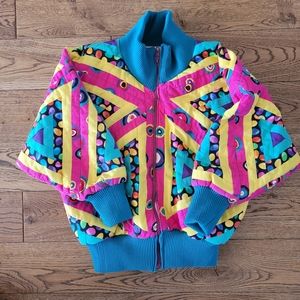 Vintage 3T Quilted Bomber Jacket